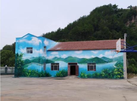 奉新彩绘墙绘一般制作的位置