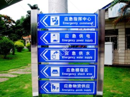 奉新标识导向系统设计需要掌握的四大元素
