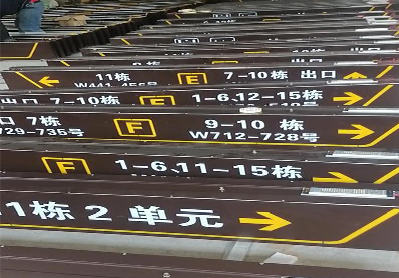 奉新广告标识中，常见的几种安装方式。