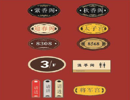 奉新门牌设计制作三要素。