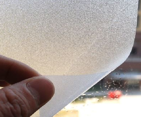 奉新玻璃门外面粘广告用什么材料好？