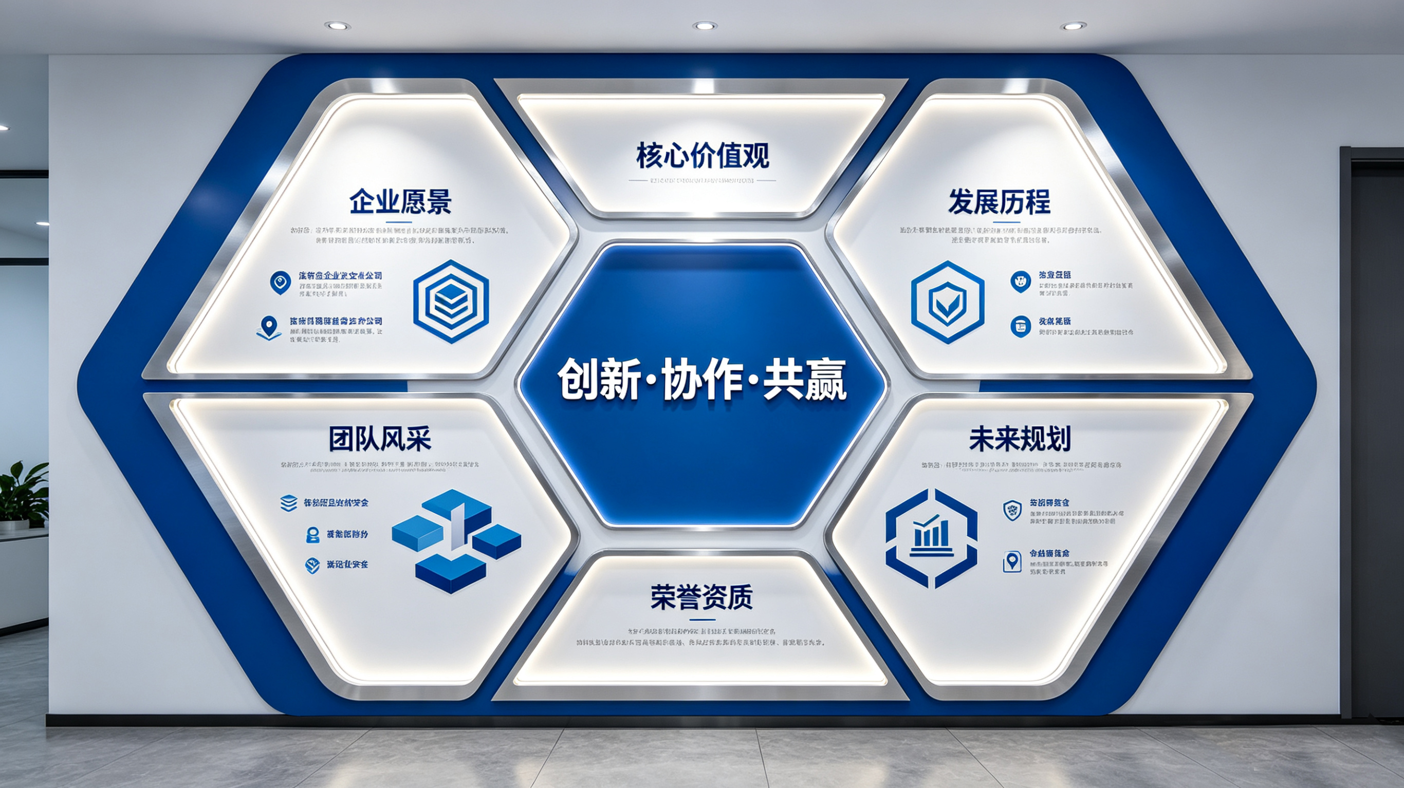 奉新企业文化墙六边形避坑指南（新手常犯5个错误）
